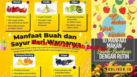 Temukan Rahasia Manfaat Buah Buahan Yang Jarang Diketahui Solider