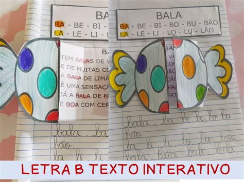 Texto Com A Letra B Para Alfabetização - 14 Atividades de alfabetização letra B para baixar em pdf