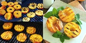 Peachy Keen Grilled Peaches Simply Sated