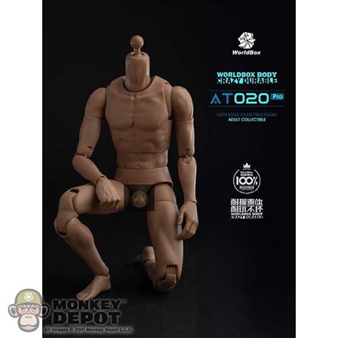 Monkey Depot Nude Figure World Box Durable Upgrade Universal Body WB AT020PRO