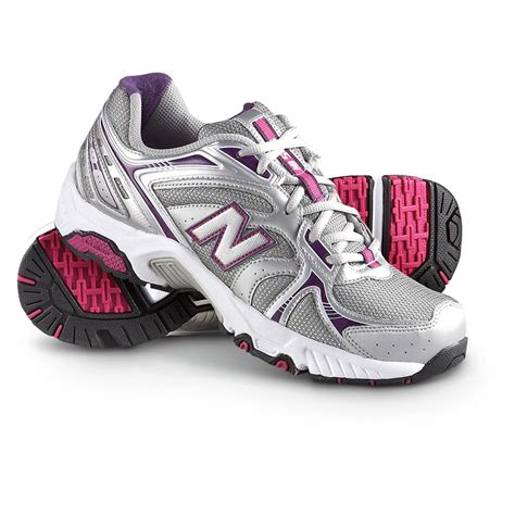 Womens New Balance® 506 Athletic Shoes Silver Purple 226958 Running Shoes And Sneakers At