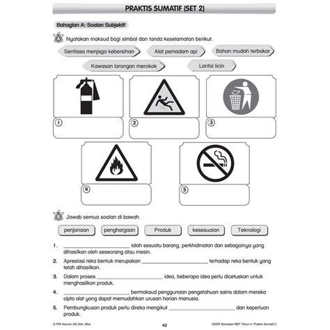 Simbol Keselamatan Di Bengkel Rbt Soalan Rbt Tahun 4 Unit 2 Isengar Underhill