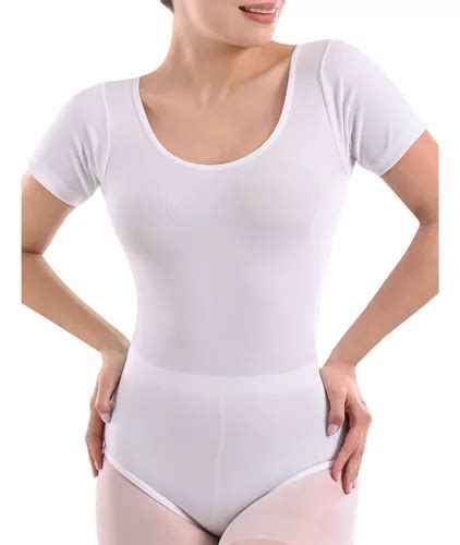 Leotardo Body Manga Corta Para Dama Camelia Ballet MercadoLibre