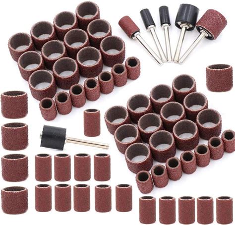 Xinlie Drum Sander Set Schleifzylinder Schleifen Drum Kit Schleifwalze