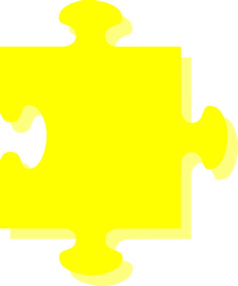 Yellow Puzzle Clip Art at Clker.com - vector clip art online, royalty ...