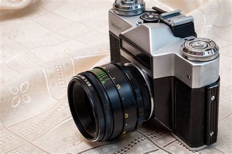 Free Images Slr Camera Zenith Retro Photographic Equipment Photo