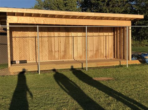 First TLYBSA dug-out erected Saturday — Tupper Lake Free Press