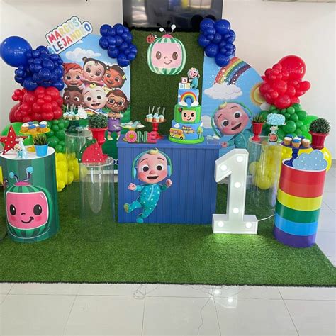 Tema De Aniversário Cocomelon - Festa Cocomelon: +30 ideias divertidas - Bolo Guaraná