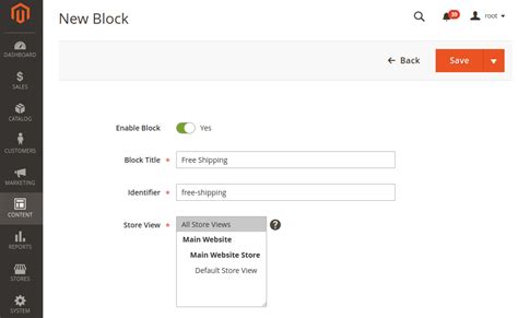 Magento 2 CMS Blocks Create Manage And Automate