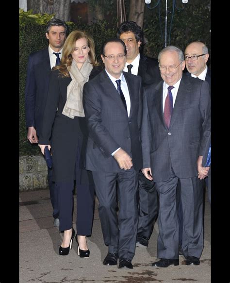 Photo François Hollande et Valerie Trierweiler lors du 28eme dîner