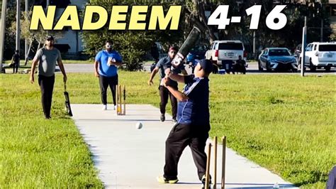 Nadeem Takes For Taqwa Falcons Vs Orlando Blues Youtube