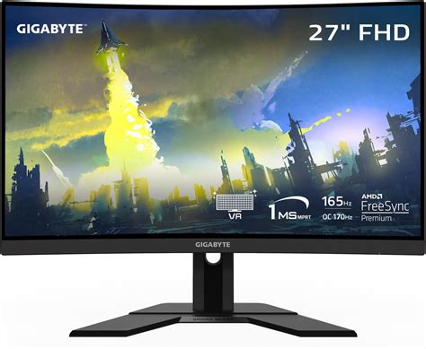 Amazon GIGABYTE GS27QC Monitor Curvo Para Juegos De 27 Pulgadas