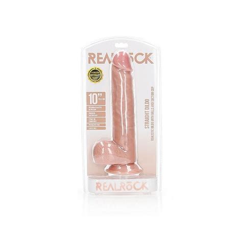 Realistische Dildo Met Ballen 25 5 Cm Huidskleur Kopen Bij Sextoyland