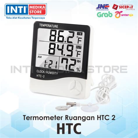 Promo HTC Thermometer Hygrometer HTC 2 Alat Pengukur Temperatur