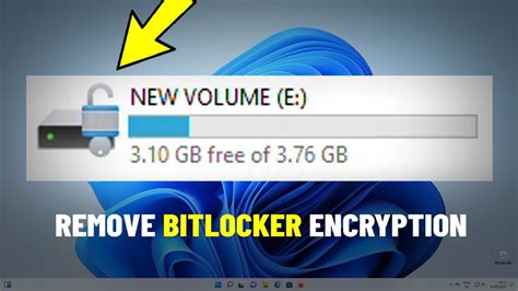 Remove Bitlocker Encryption In Windows How To Disable Turn Off