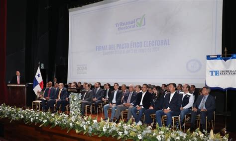 Firma Del Pacto Tico Electoral