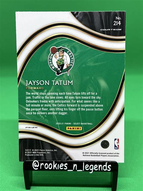 Jayson Tatum Select Courtside Blue White Purple Cracked Ice