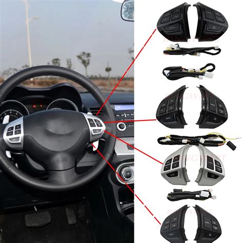 Steering Wheel Volume Sound Button Fit For Mitsubishi Lancer Outlander