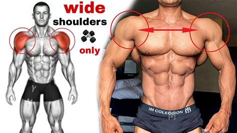 Wide Shoulders With Dumbbells Onlyshoulders Exercise YouTube