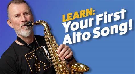 Beginner Alto Sax First Song Mcgill Music Sax School Online