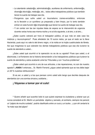 Contra La Dictadura De Los Periodistas Periolistos Listillos PDF