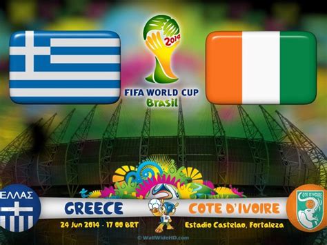 Grecia Costa D Avorio Streaming Diretta Live Mondiali