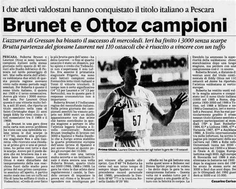 Laurent Ottoz Italiani Alle Olimpiadi