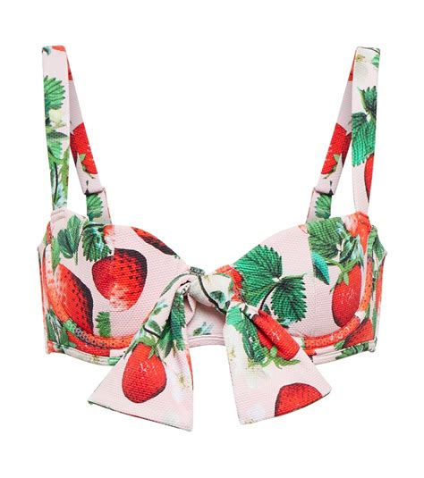 Alexandra Miro Clara Printed Bikini Top Alexandra Miro