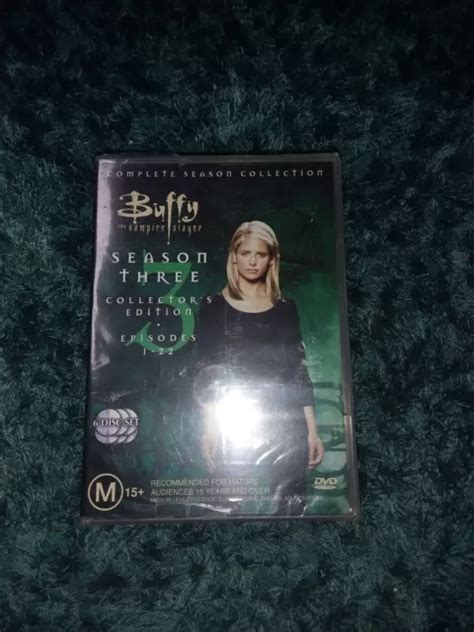 BUFFY THE VAMPIRE Slayer Series DVD Seasons 3 6 DVDs Like New EUR 34