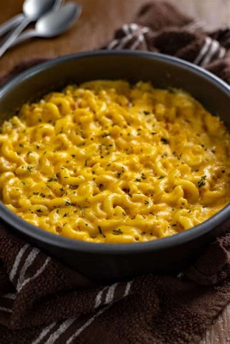 Air Fryer Macaroni Cheese Fork To Spoon