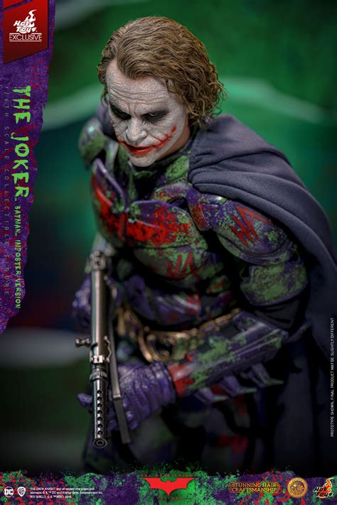 The Dark Knight The Joker Batman Imposter Version By Hot Toys The Toyark News
