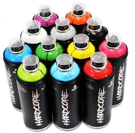 Pack Colores Spray Hardcore Mtn Ml Depincor