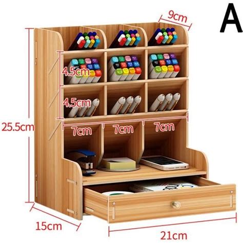 Multi Fonction Grilles Porte Crayon De Bureau Rangement De Stylo