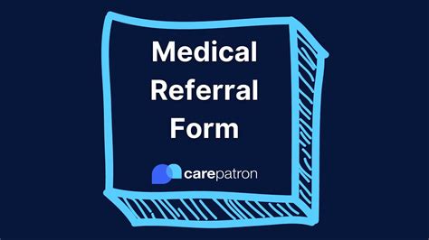 Medical Referral Form Youtube