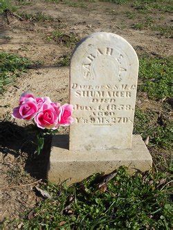 Sarah Elisabeth Shumaker M Morial Find A Grave