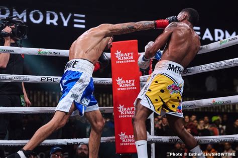 Matias Stops Ponce In Th Captures Ibf Lb Title Boxing Results