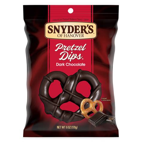 Save On Snyder S Of Hanover Dark Chocolate Flavored Covered Pretzel