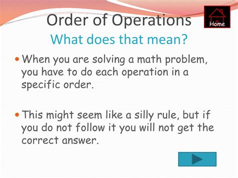 Ppt Order Of Operations Powerpoint Presentation Free Download Id