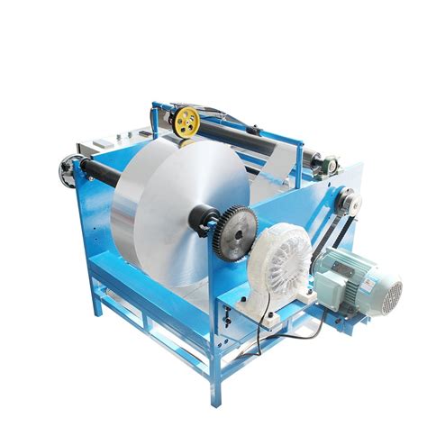 Single Phase Semi Automatic Aluminium Foil Rewinding Machine Hp At