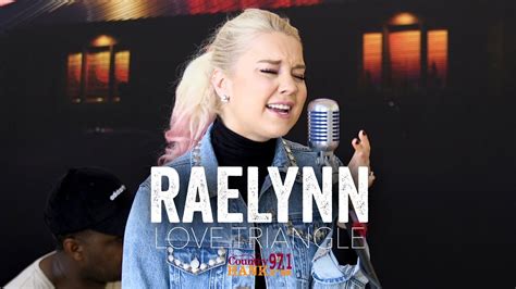 Raelynn Love Triangle Acoustic Youtube