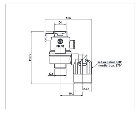 Schl Sser Armaturen Sys Tec Systemtrenner F R Zapfhahn