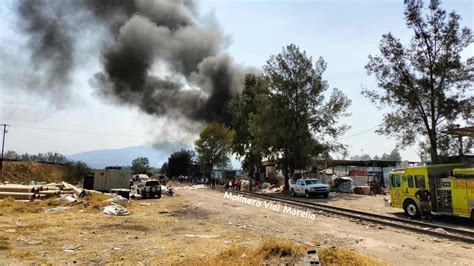 Incendio Arde Recicladora En La Tenencia Morelos Municipio De