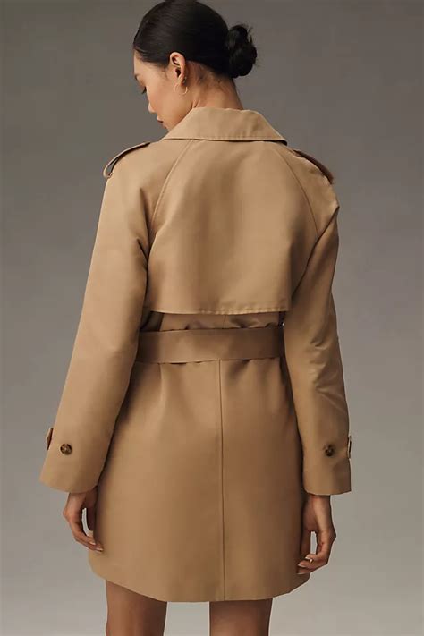 Ellen Tracy Belted Trench Coat Anthropologie