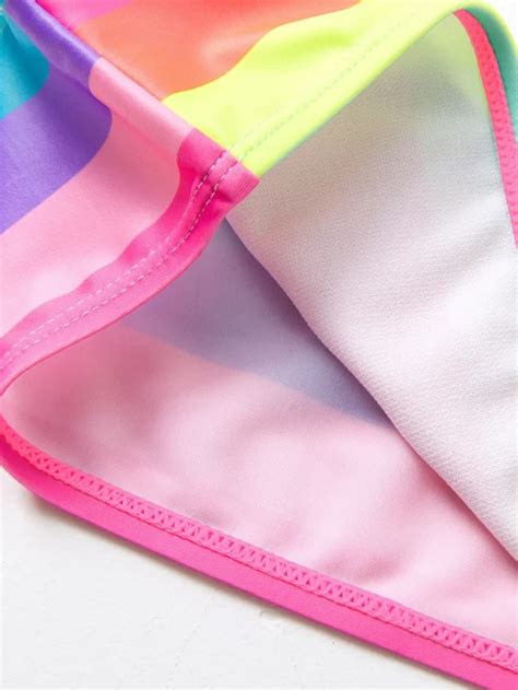 Ropa de Baño para Niña Bikini Arcoíris Lima Fashion Kids