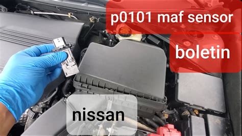 Nissan P Mass Air Flow Sensor Boletin De Servico Tecnico Tsb