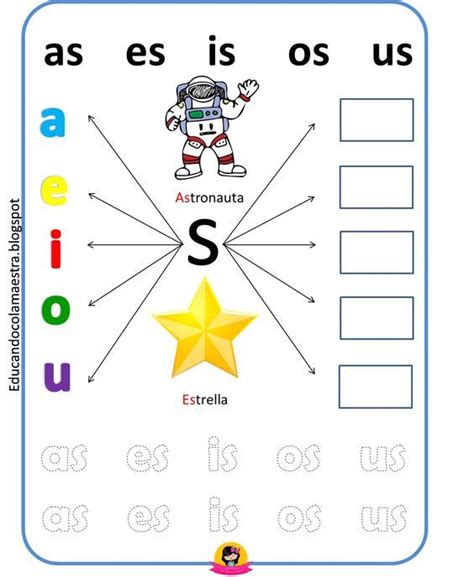 Educando Con La Maestra Mi Silabario Silabas Inversas Cuadernillo