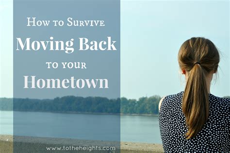 How to Survive Moving Back to Your Hometown - To The Heights