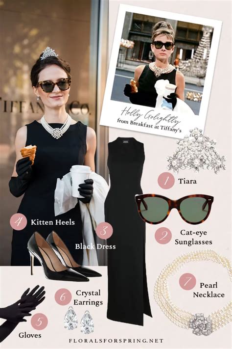 Audrey Hepburn Halloween Costume Breakfast At Tiffany S Florals For