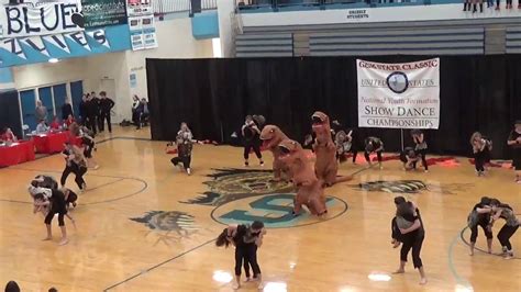 IBA Team Novelty Caveman Vs Dinosaur Gold Medal Routine Nationals March