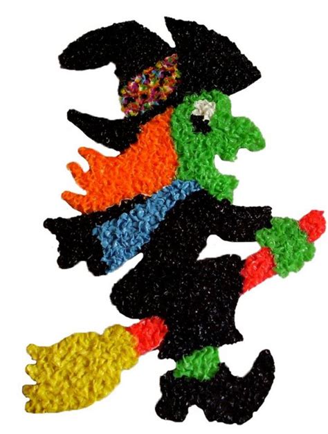 Remember The Retro Melted Plastic Halloween Decorations Popular In The